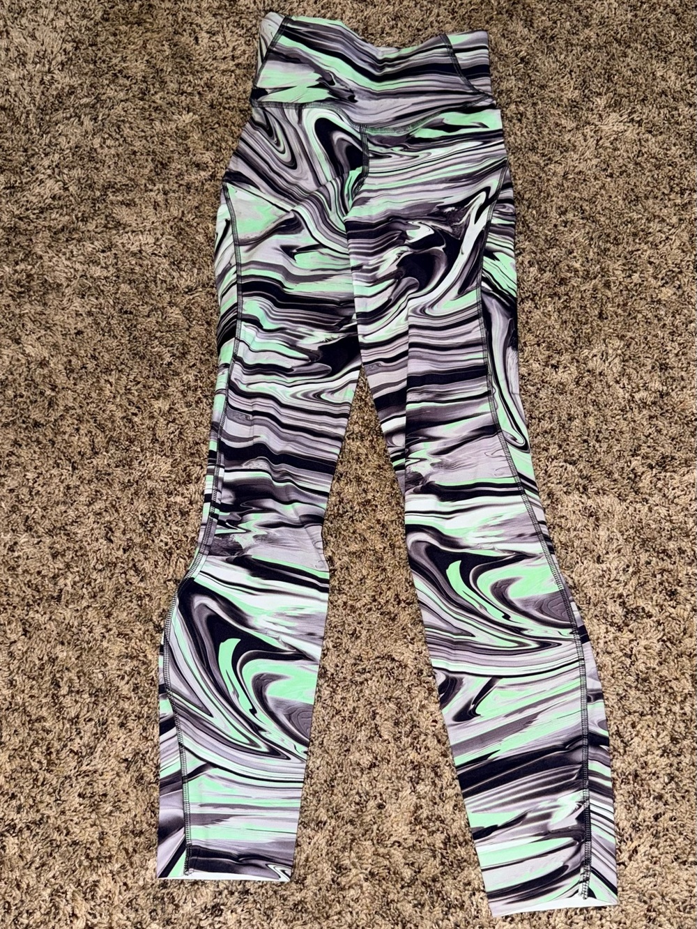 lululemon athletica Mint Swirl High-Rise Leggings